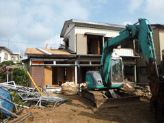 一般家屋解体_内部造作材撤去