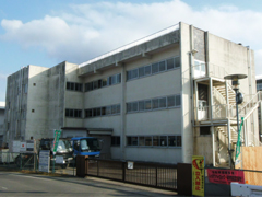 山方中学校 校舎 解体工事_施工前