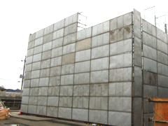 山方中学校 校舎 解体工事_解体施工中